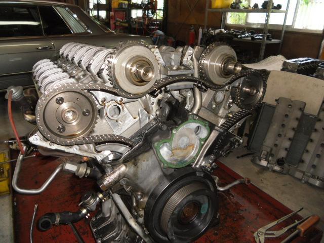 MB-129SL-REVANCE-R-120.V12リビルトエンジン制作
