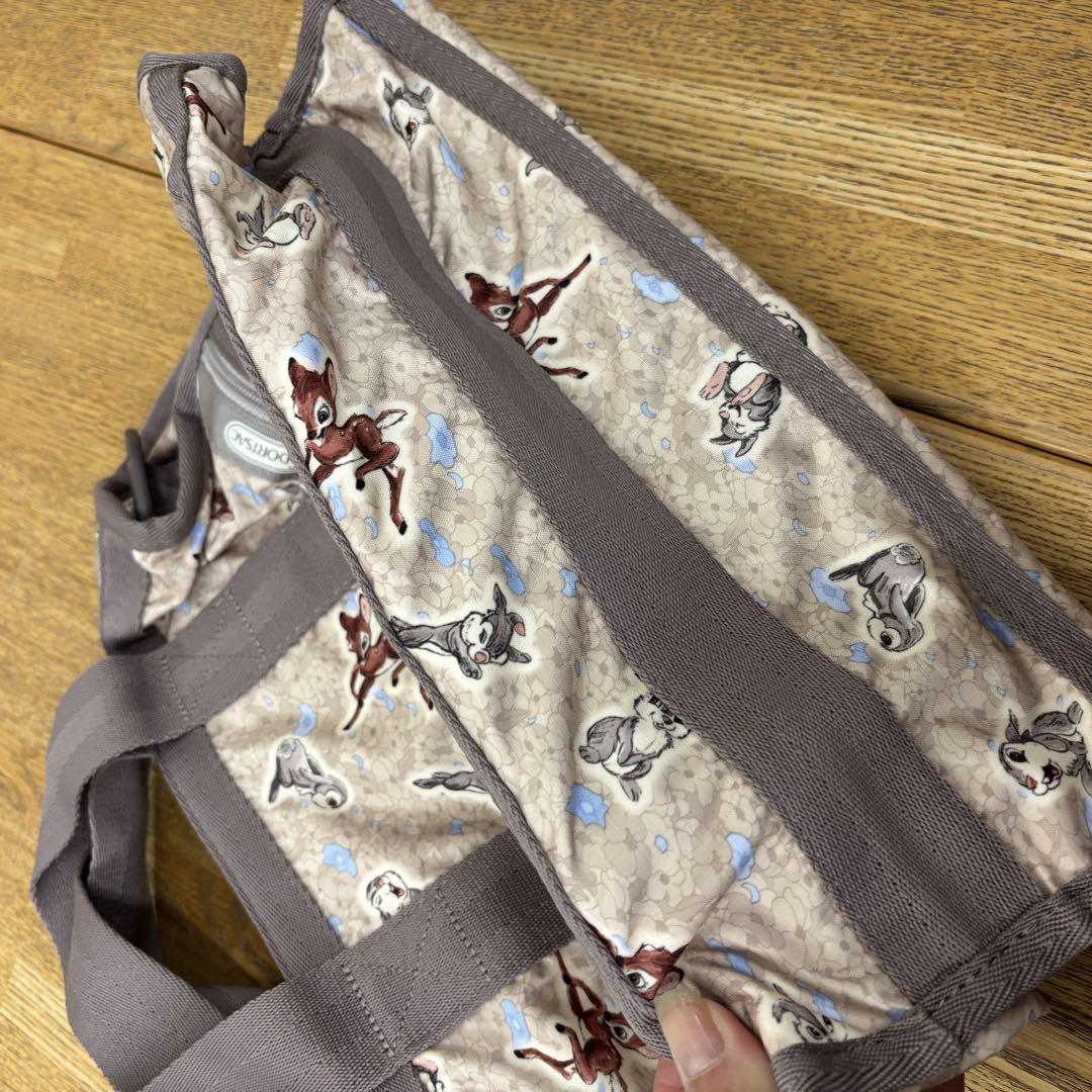 レスポ ディズニーコラボ バンビ スモールジェニー サンパー