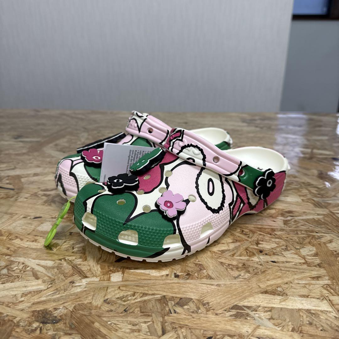 クロックス 23.0cm マリメッコ marimekko 花柄 クロッグサンダル