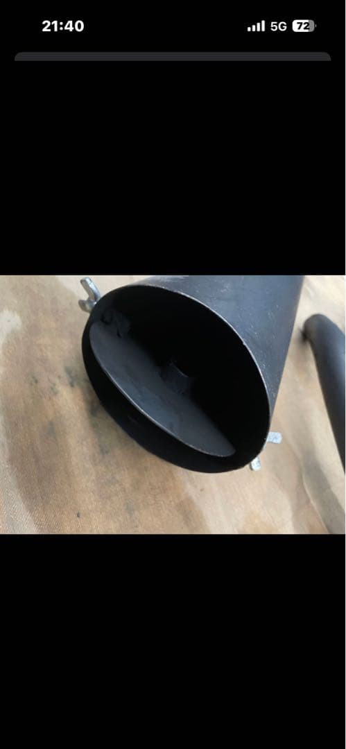 小鉄菅 手曲げ cb400t.cb250t マフラー 小鉄菅 手曲げ cb400t.cb250t マフラー