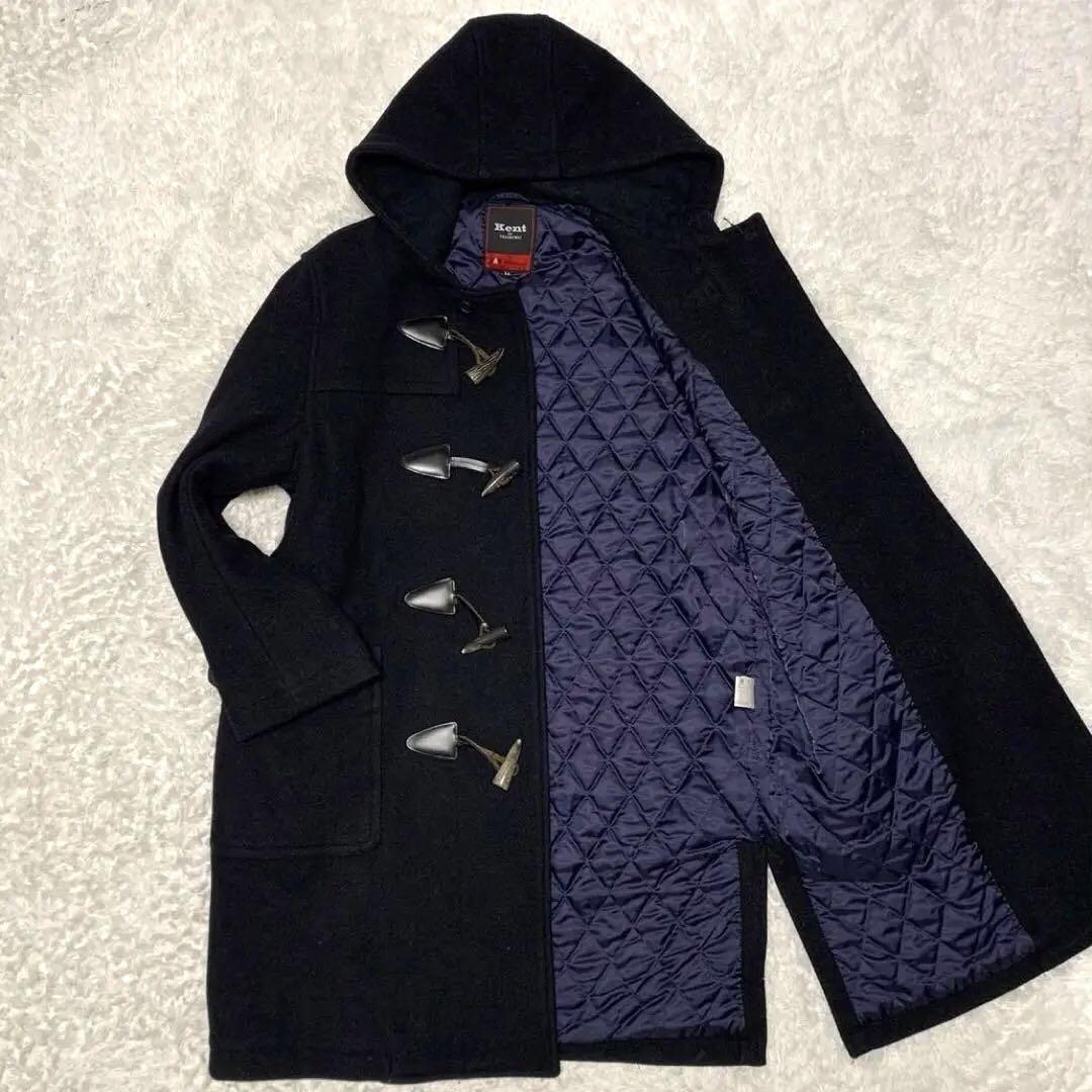 【未使用•タグ付✨】Kent ダッフルコート VAN 裏地キルト 黒 XL
