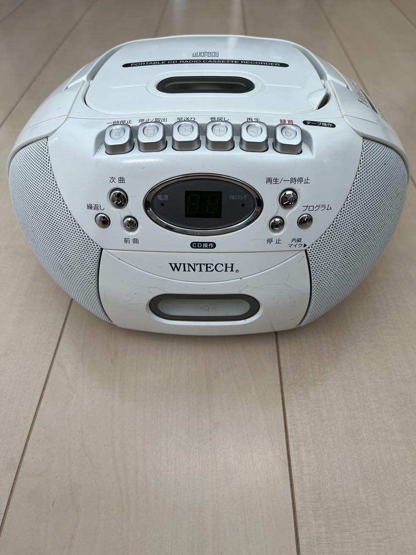 Amazon.co.jp: WINTECH 【AM/FMラジオ付きテープレコーダー】PCT