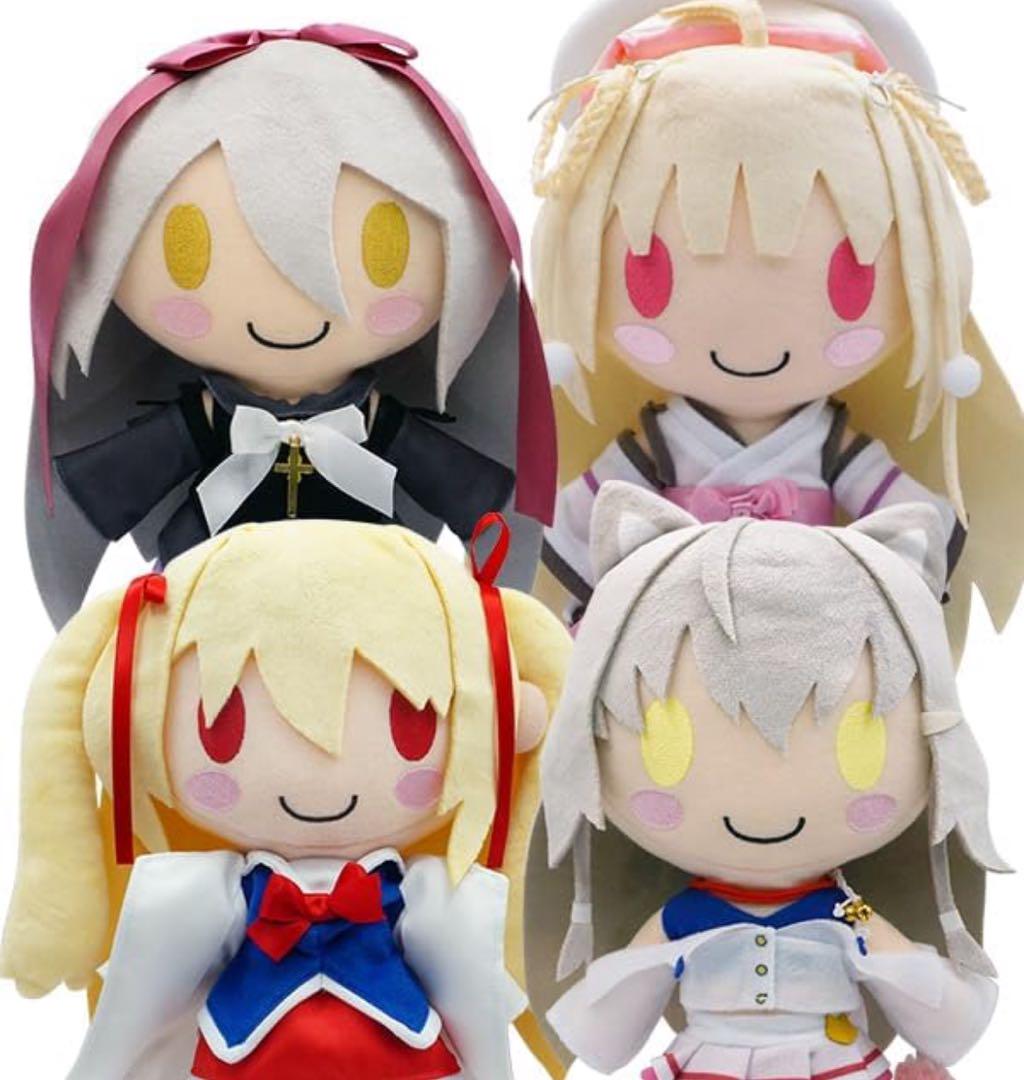 favorite ぬいぐるみ　星空のメモリア　さくら、もゆ。　真紅　クロ　メア