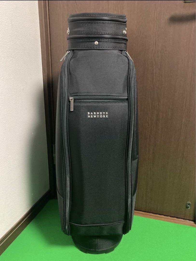 美品バーニーズニューヨーク キャディバッグ ブラック