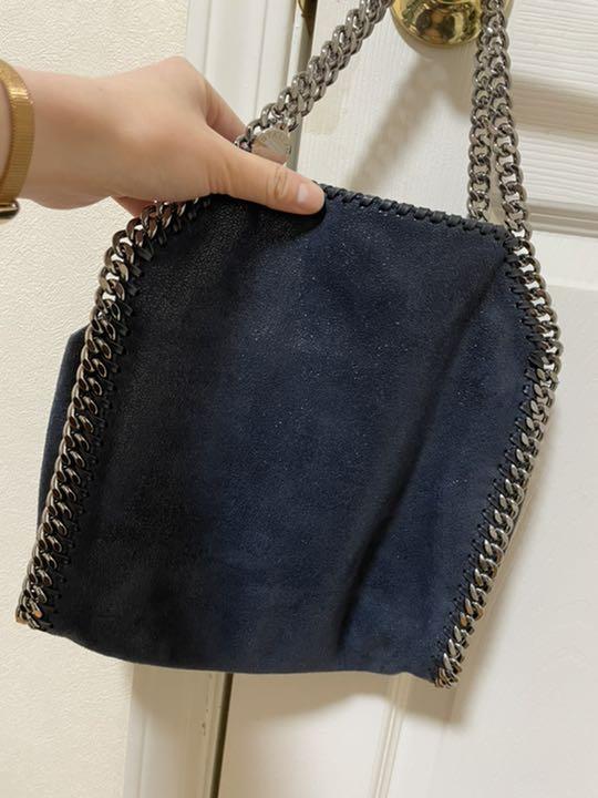 ステラマッカートニー ファラベラミニトート ネイビー[美品]
