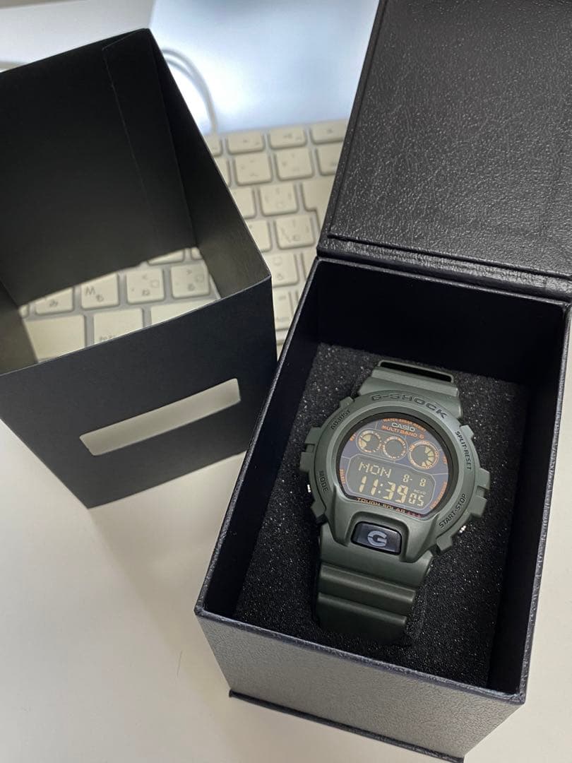 G-SHOCK/三つ目/GW-6900/アーミーグリーン/電波/ソーラー/カーキ | www