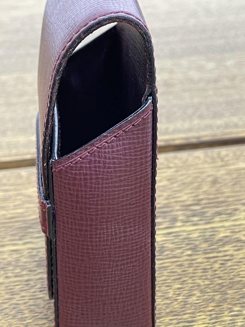 美品  カルティエ　Cartier マストライン シガレットケース レザー