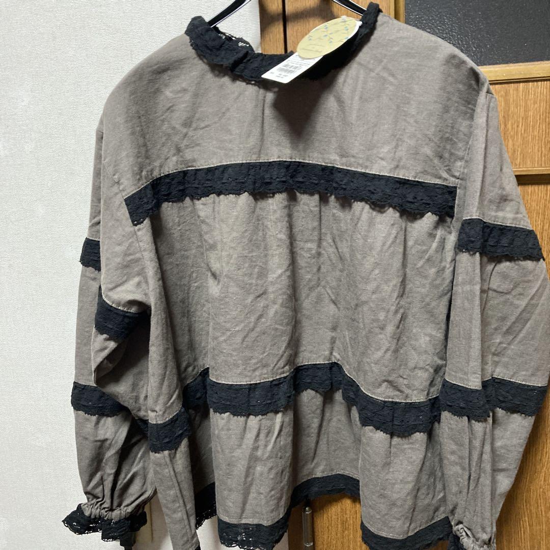 新品サマンサモスモス×ゆべし前後２WAYブラウス