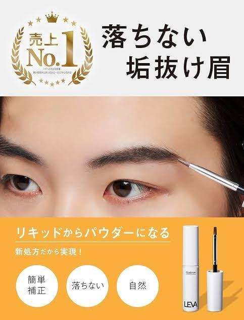 新品未開封】LEVA レヴァ パウダリーリキッドアイブロウ ナチュラル 