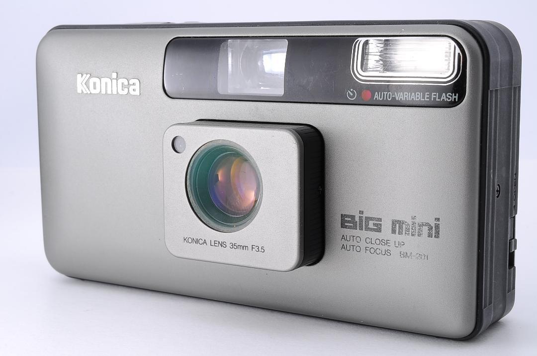 Konica コンパクトフィルムカメラ BiG mini BM-201 KONICA BiG mini BM-201 | ヨアケマエカメラ