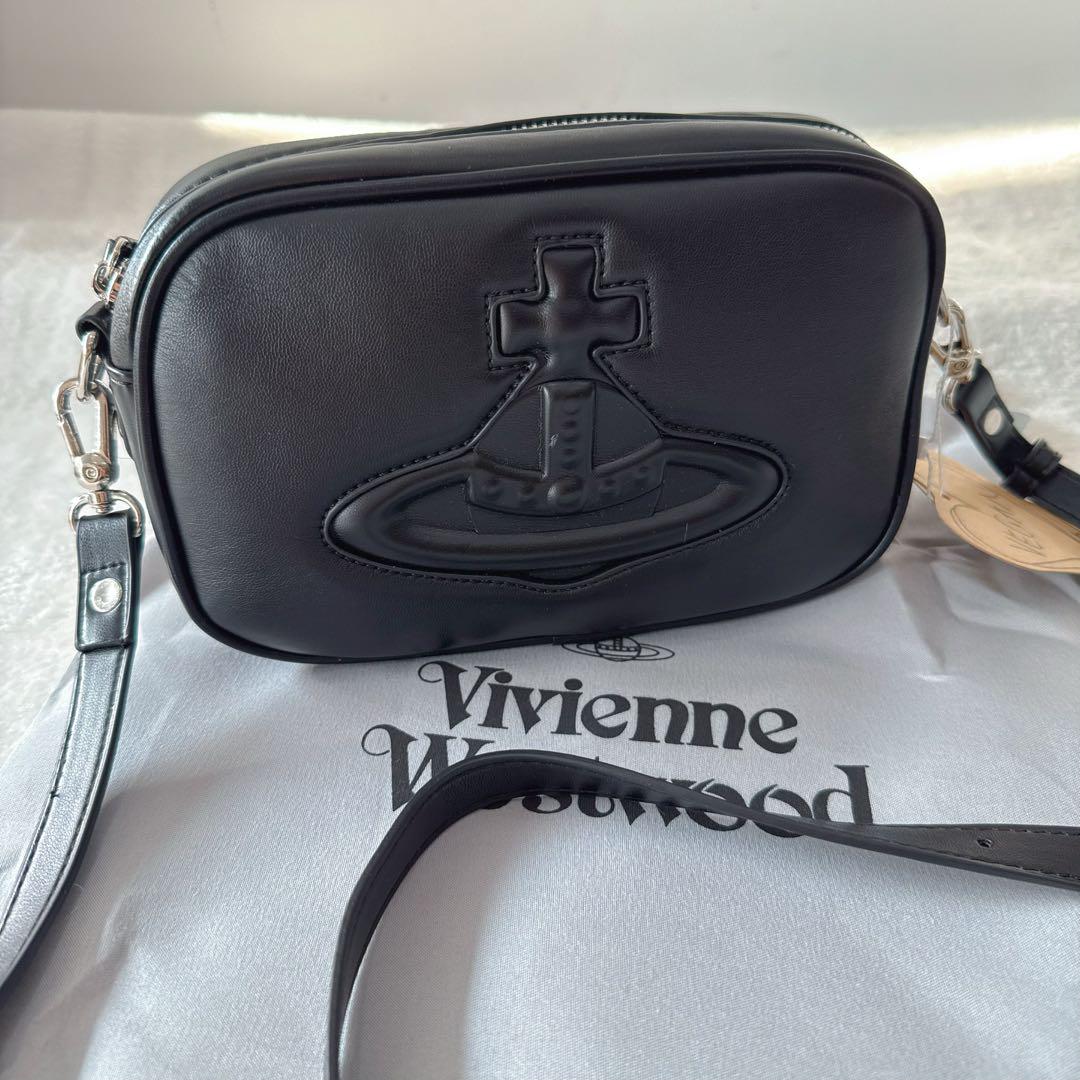 レビュー高評価の商品!の商品をすべて Vivienne Westwood ブラックショルダーバッグ バッグ