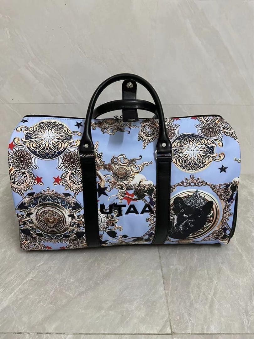 ユタ UTAA ゴルフバッグ ボストン型 大容量 軽量ショルダー ブルー ユタ UTAA ゴルフバッグ ボストン型 大容量 軽量ショルダー ブルー