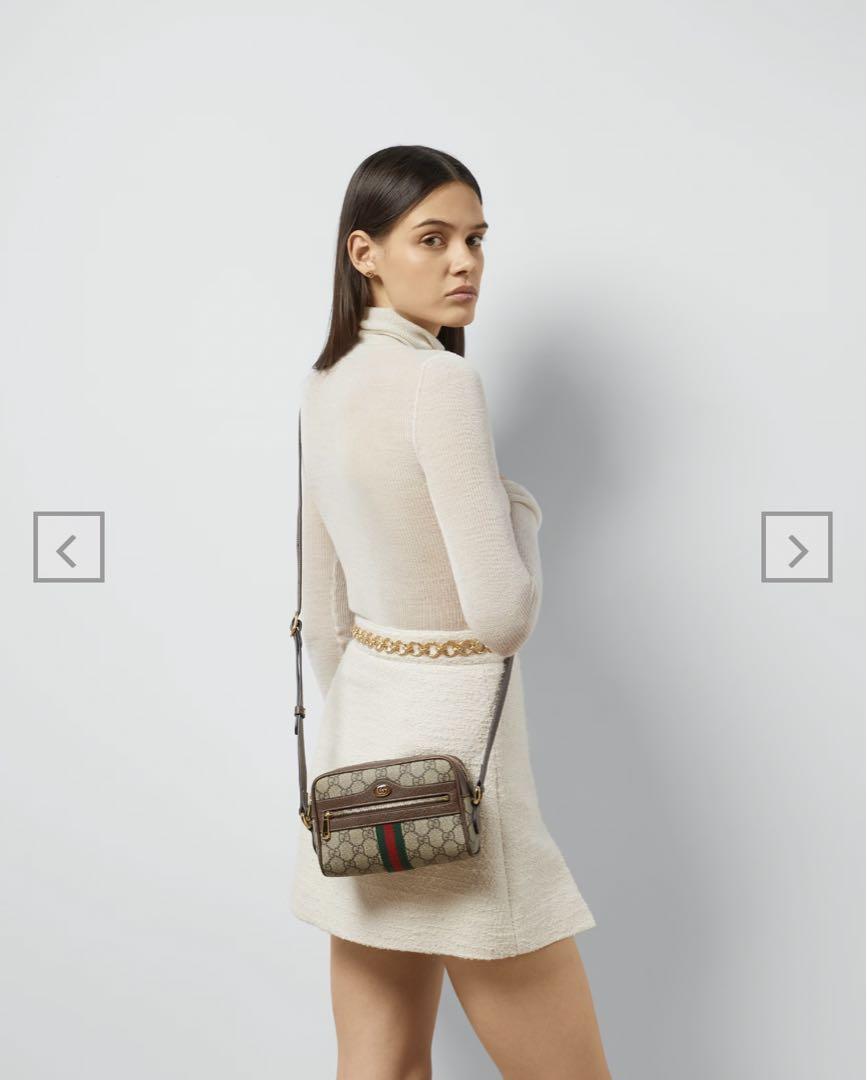Gucci GG スプリーム ファブリック ショルダーバッグ GUCCI GGスプリームショルダーバッグ