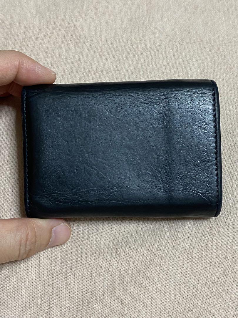 最終値下げ★ BALENCIAGA ブラック 三つ折り財布