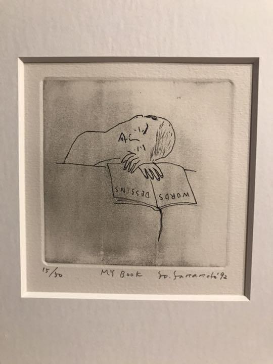 によく 山本容子 シリアルナンバー15 50 訳あり格安出品 ETxgG-m12620428350 版画 MY BOOK ってしまっ