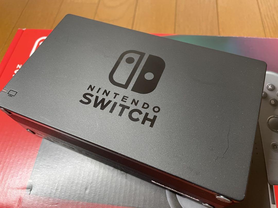 任天堂Switch 新型　グレー 元箱　オマケ付き
