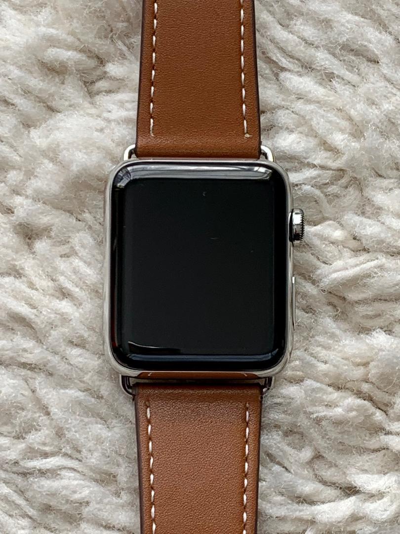 最安値豊富な Apple Watch Series 3 Cellular 42mm ステンレス IvBa4-m12620571539 新作セール