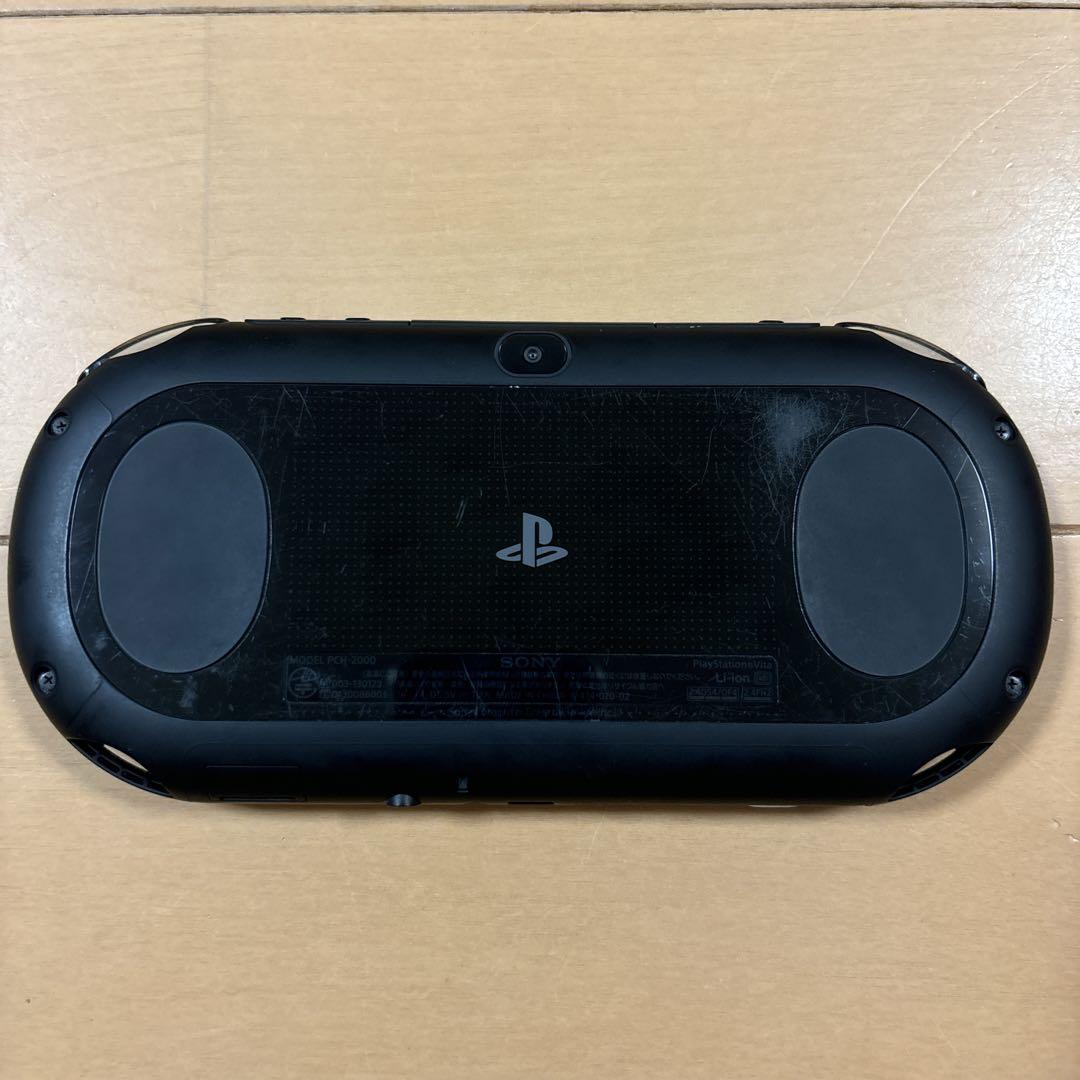 美品】PSVITA PCH-2000 ブラック マインクラフトソフト付き