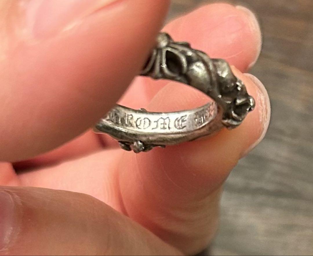 クロムハーツ SBT バンド リング CHROME HEARTS11号サイズ