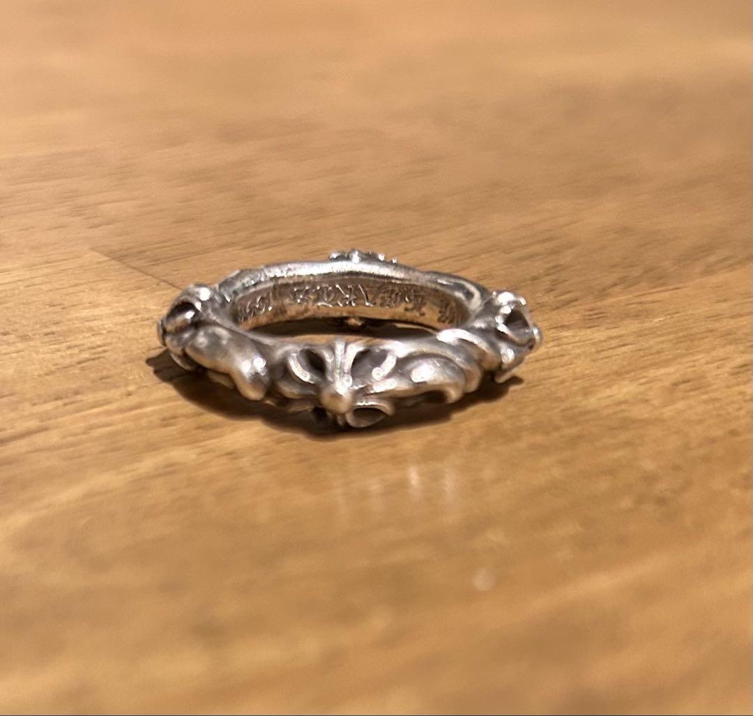 クロムハーツ SBT バンド リング CHROME HEARTS11号サイズ