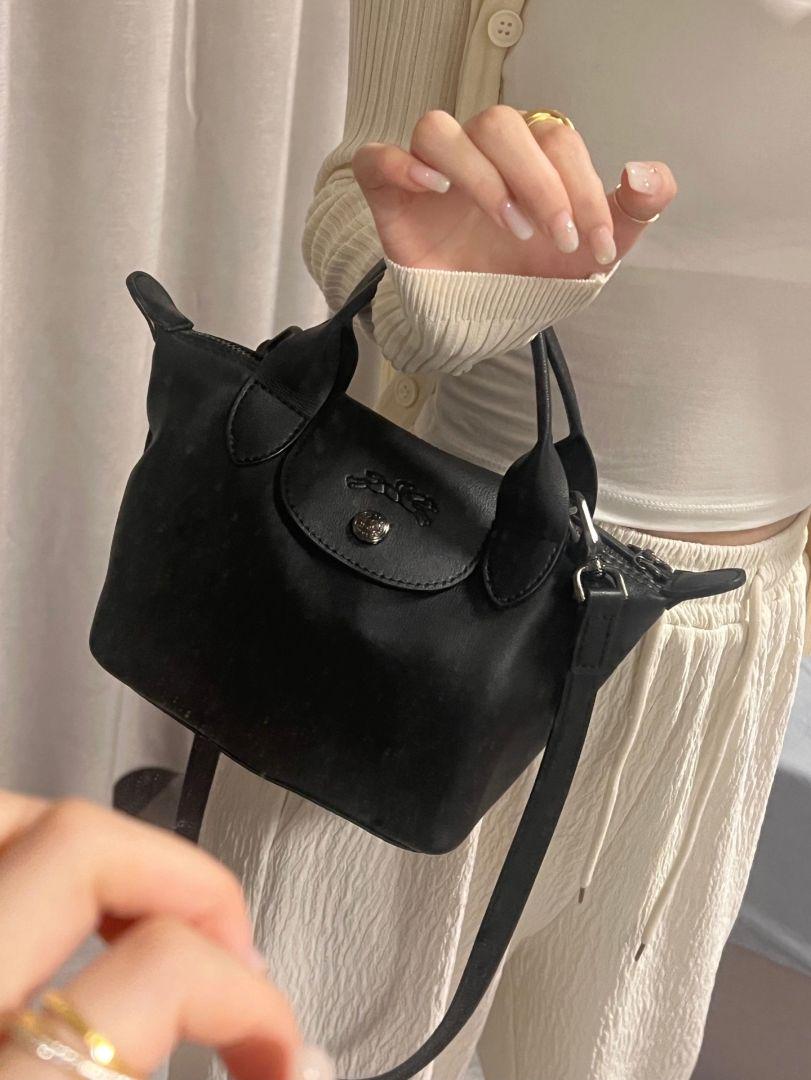 longchamp ロンシャン ルプリアージュ キュイール 3way ブラック