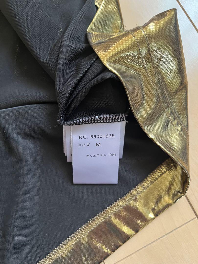 &ellecy メタリックTシャツ