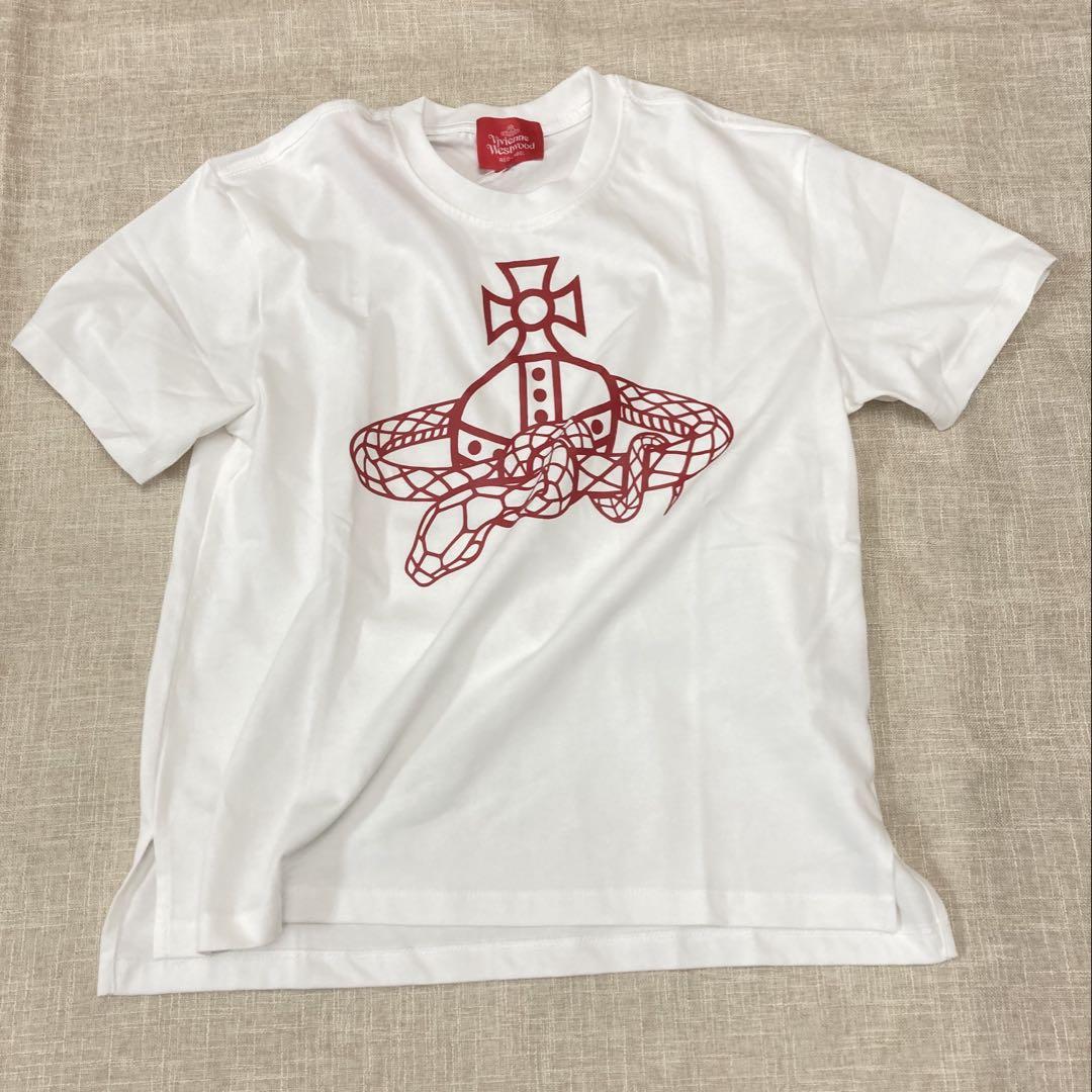 最も優遇 VivienneWestwood ホワイト T シャツ White 02 - メルカリ トップス