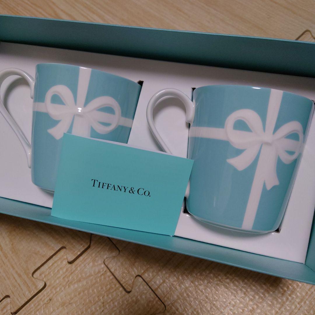 TIFFANY & Co. ブルーボックスマグセット(リボン)