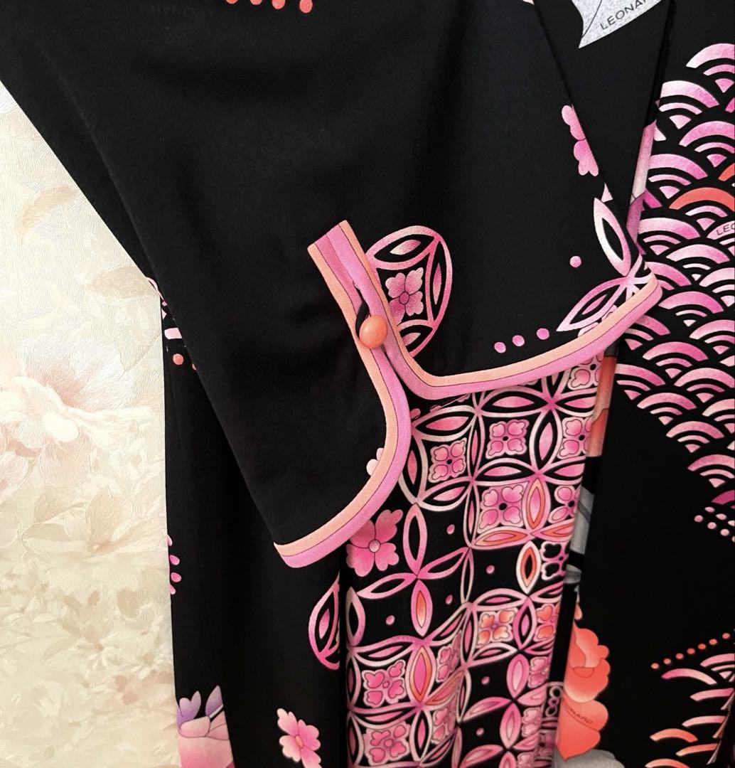 LEONARD FASHION 七分袖ワンピース