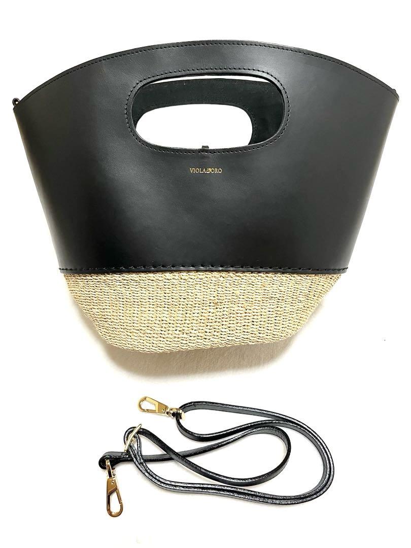 ヴィオラドーロ　かごバッグ　2way　バッグ　ショルダー　ヴィオラドーロ　BAG