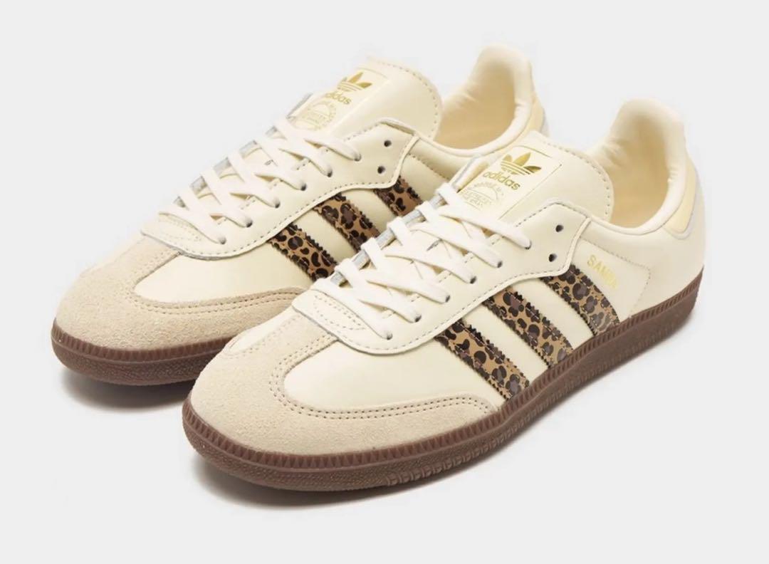 【adidas】Samba OG ＊サンバスニーカー＊ ヒョウ柄 ＊24.5