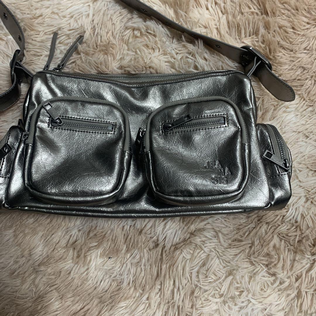 JEANASiSボディバッグ JEANASIS｜ナイロンWポケットボディBAG | Rakuten Fashion(楽天