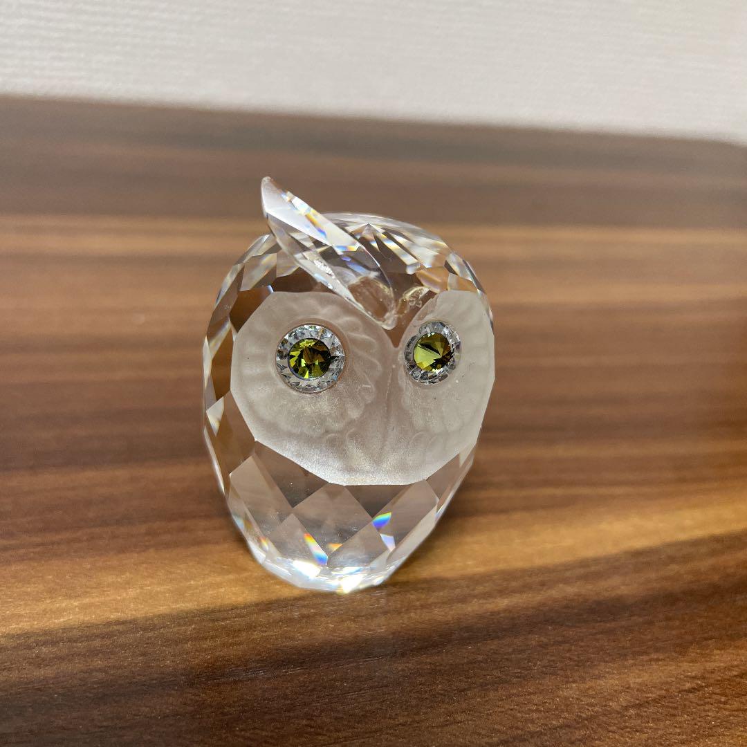 好評特価 スワロフスキー SWAROVSKI 置物 ふくろう フクロウ 梟 クリスタル AeYJx-m12634096531 国産お得