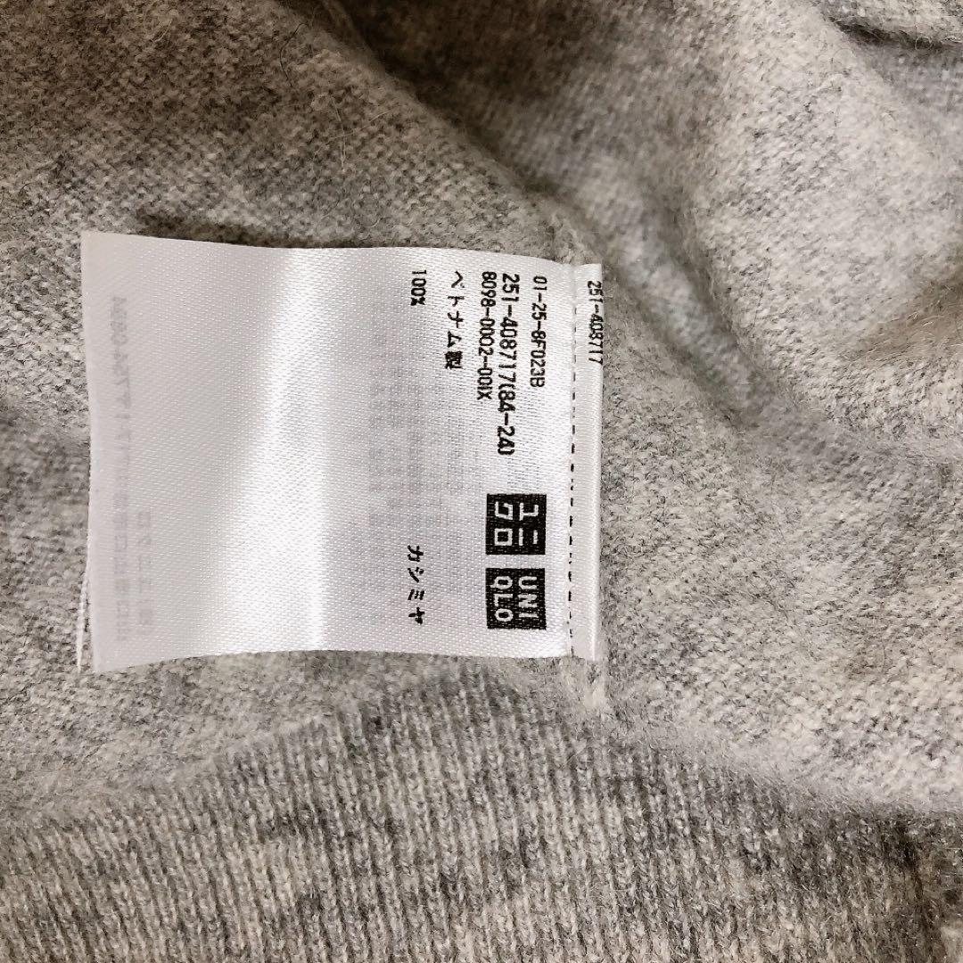 UNIQLO - ユニクロカシミヤVネックセーターwomanの通販 by