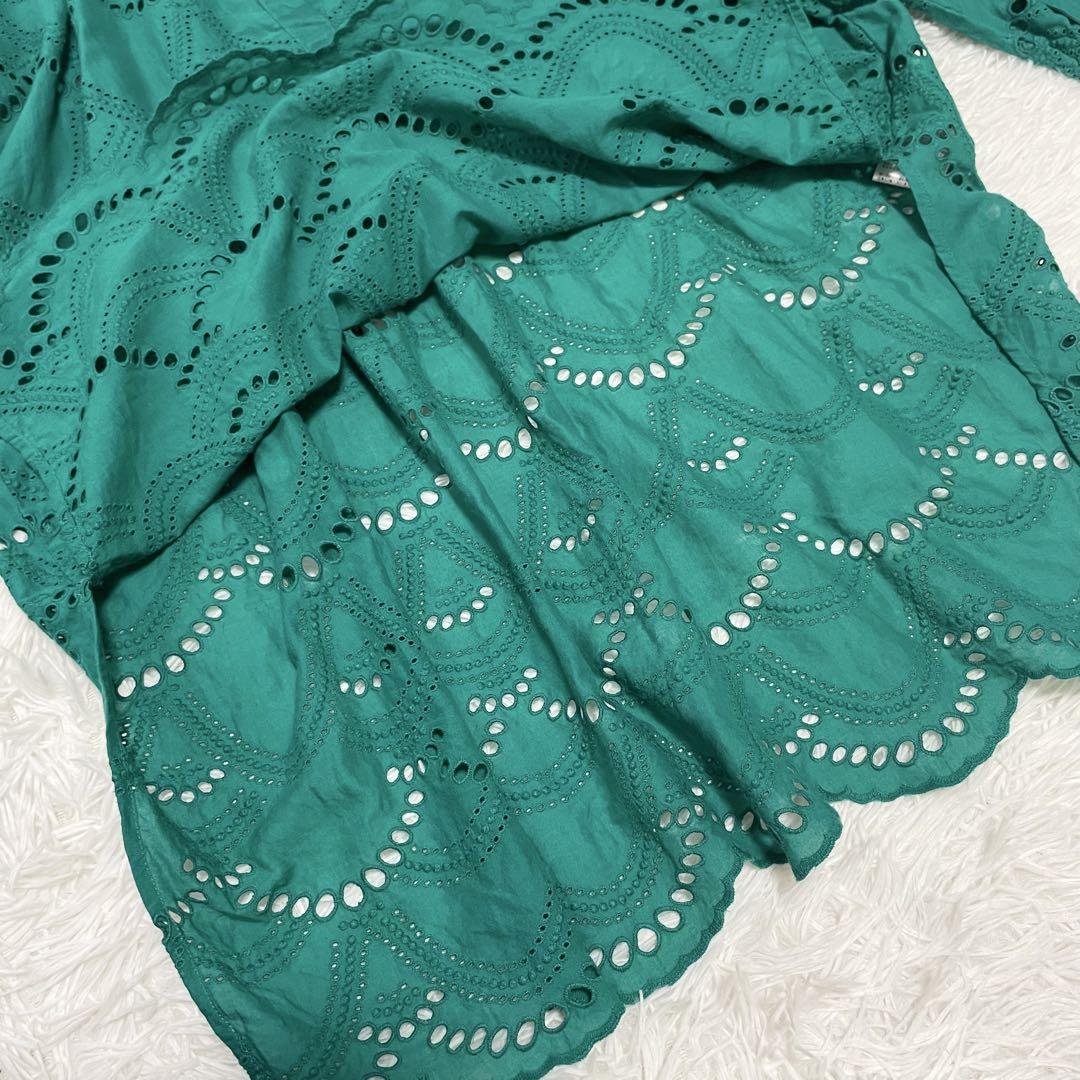 ヌキテパ 2023年 Cotton Voile Dot Hemla Blouse