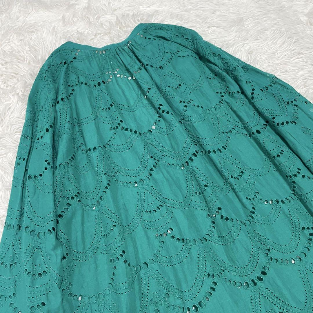 ヌキテパ 2023年 Cotton Voile Dot Hemla Blouse