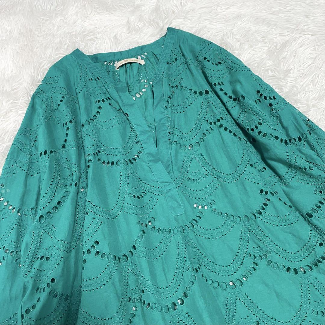 ヌキテパ 2023年 Cotton Voile Dot Hemla Blouse
