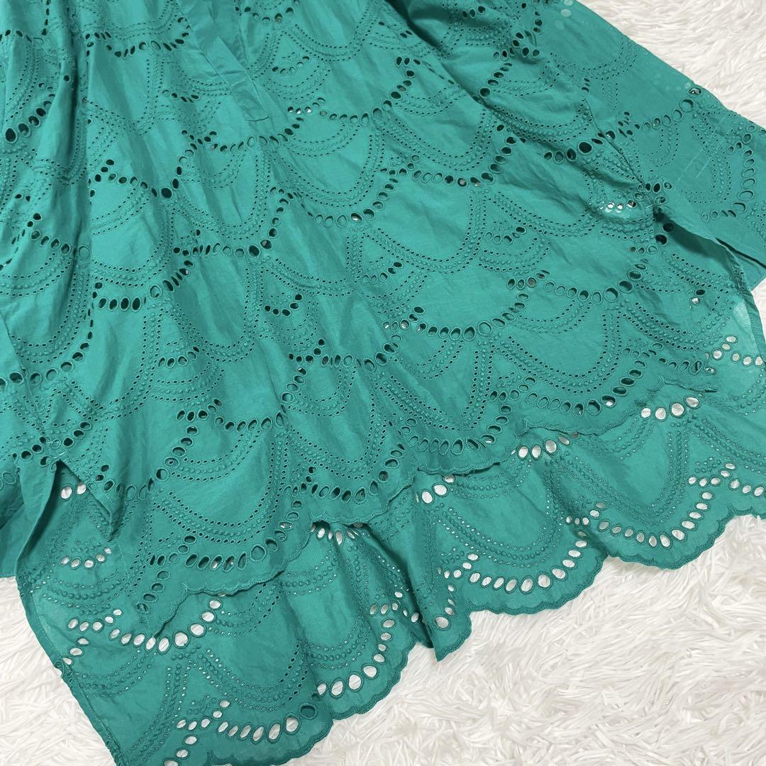 ヌキテパ 2023年 Cotton Voile Dot Hemla Blouse