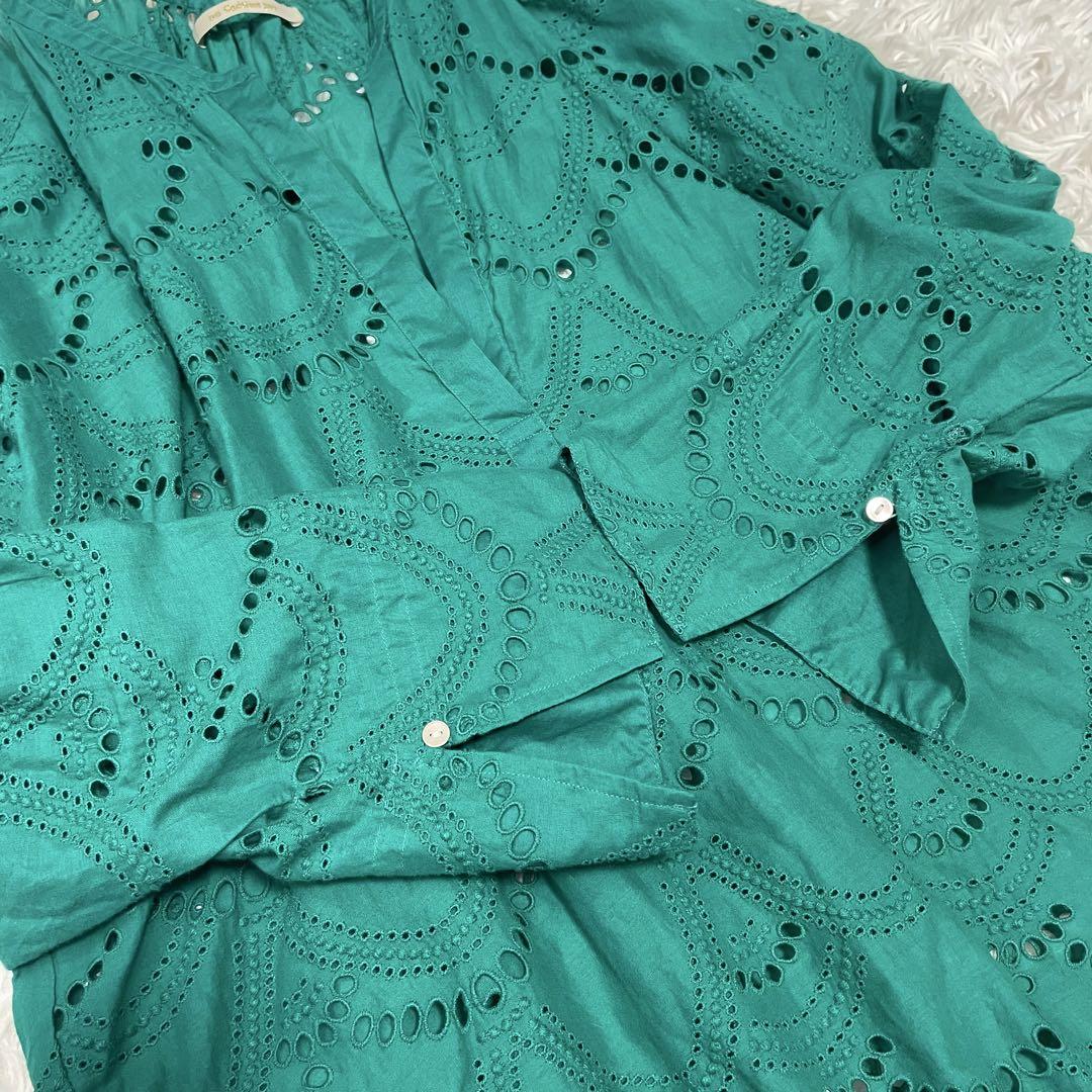 ヌキテパ 2023年 Cotton Voile Dot Hemla Blouse