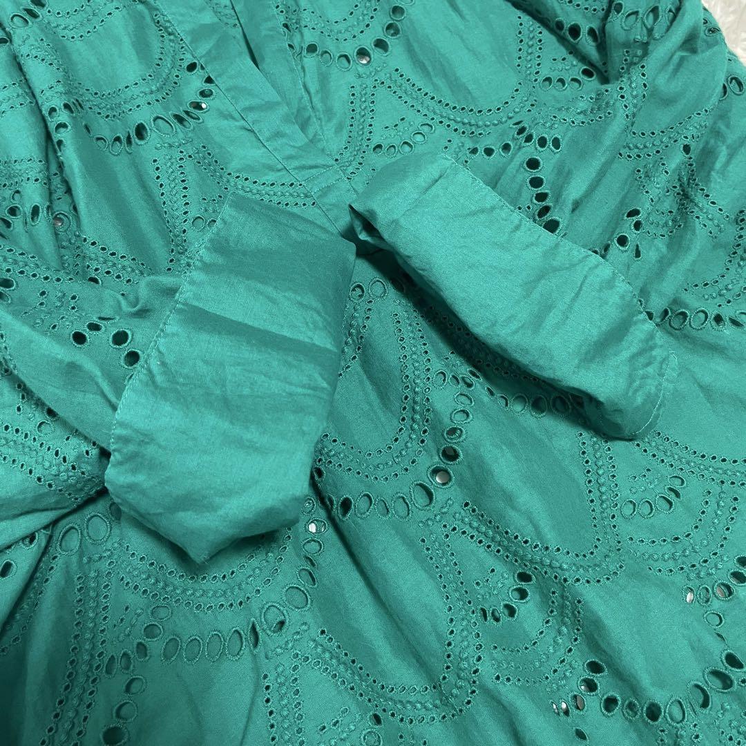 ヌキテパ 2023年 Cotton Voile Dot Hemla Blouse