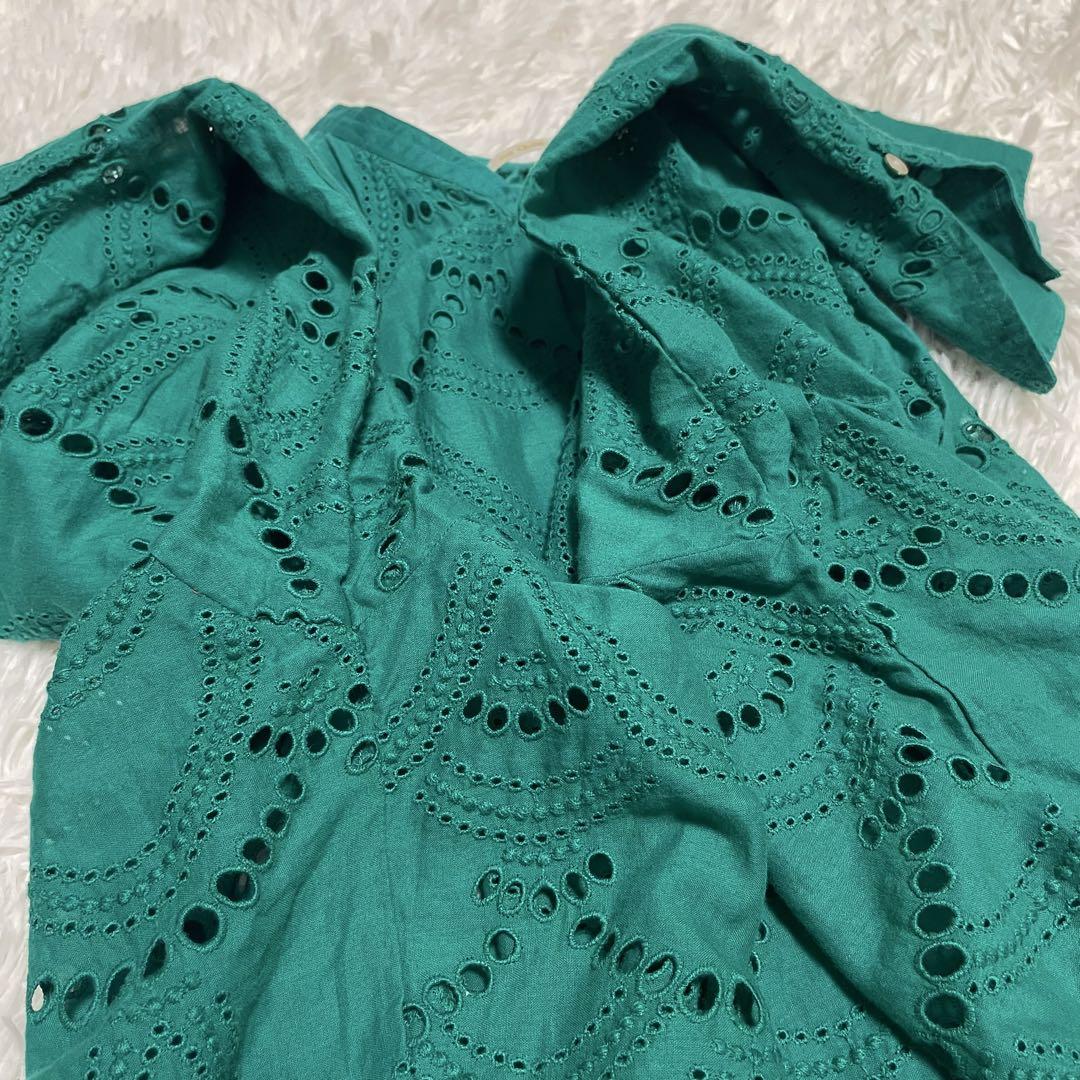 ヌキテパ 2023年 Cotton Voile Dot Hemla Blouse