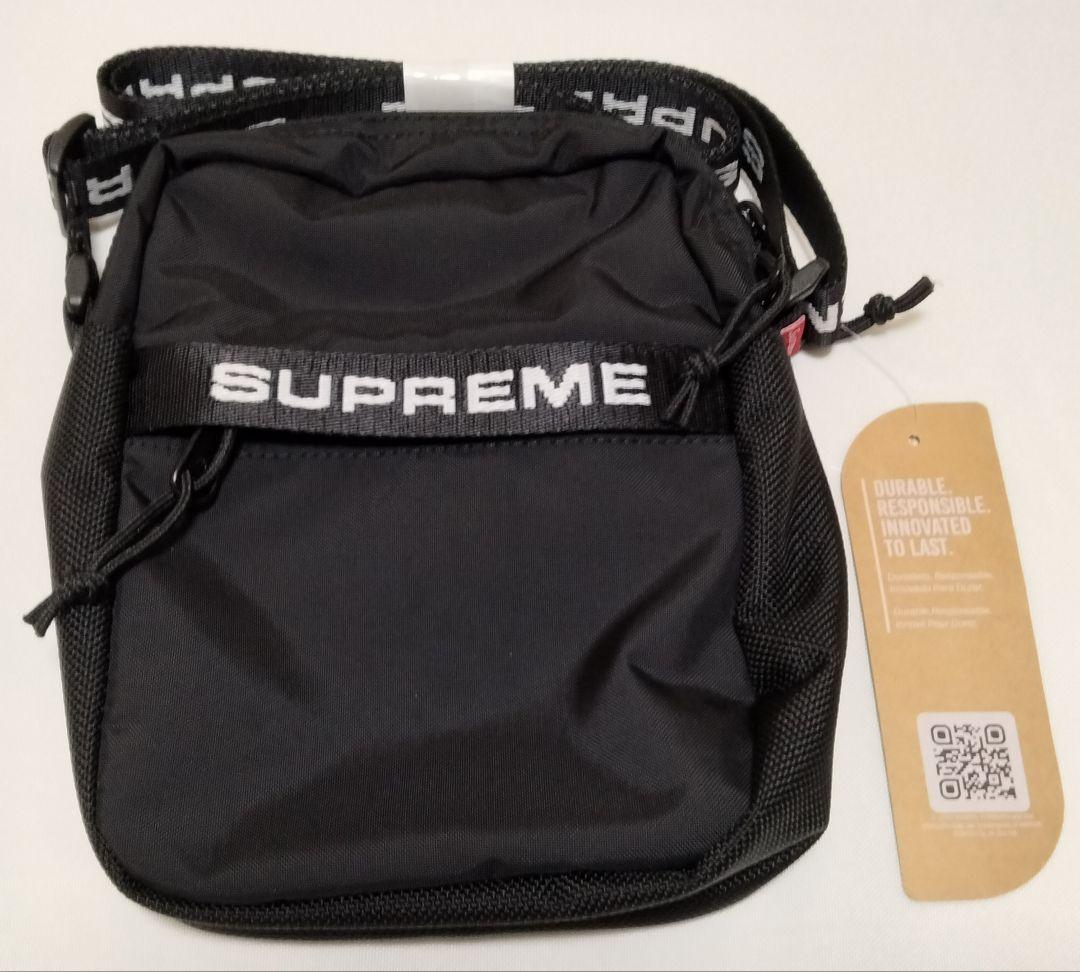 1年保証』 Supreme Shoulder Bag 22fw Black 黒 新品 ショルダーバッグ