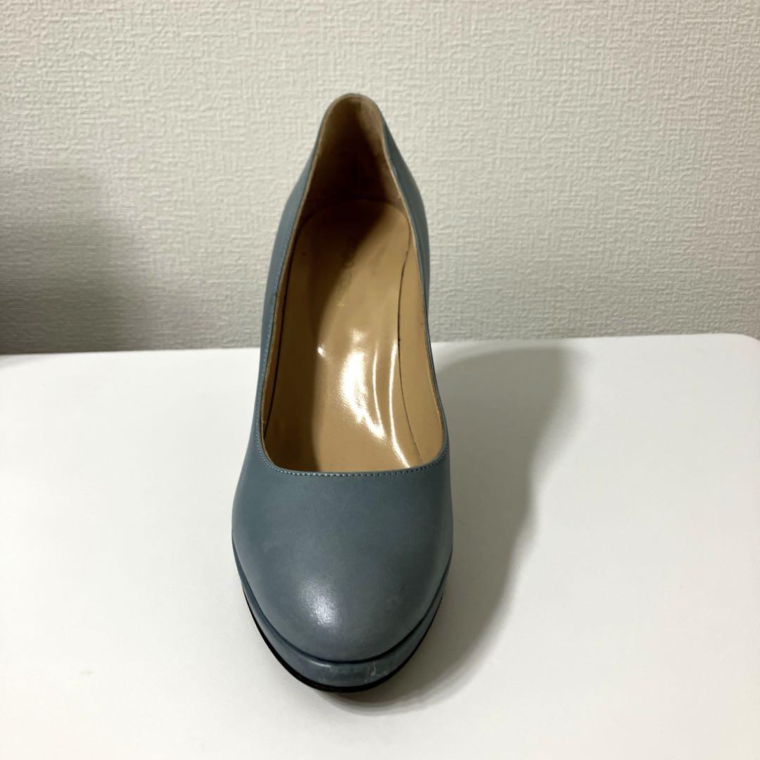SERGIOROSSIライトブルーハイヒール 正規品　サイズ39 イタリア製