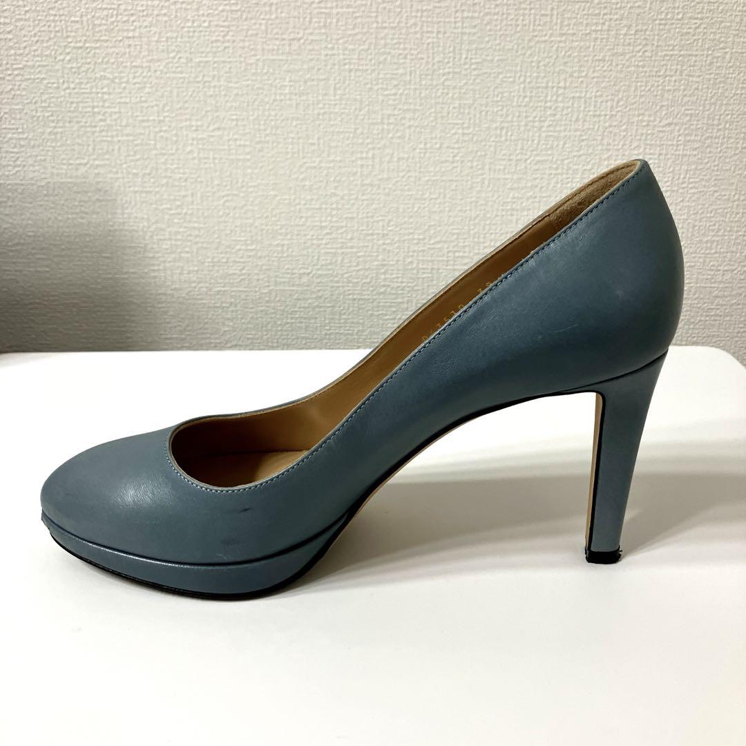 SERGIOROSSIライトブルーハイヒール 正規品　サイズ39 イタリア製