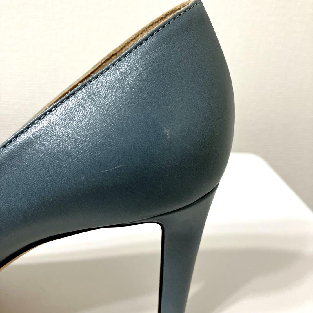 SERGIOROSSIライトブルーハイヒール 正規品　サイズ39 イタリア製