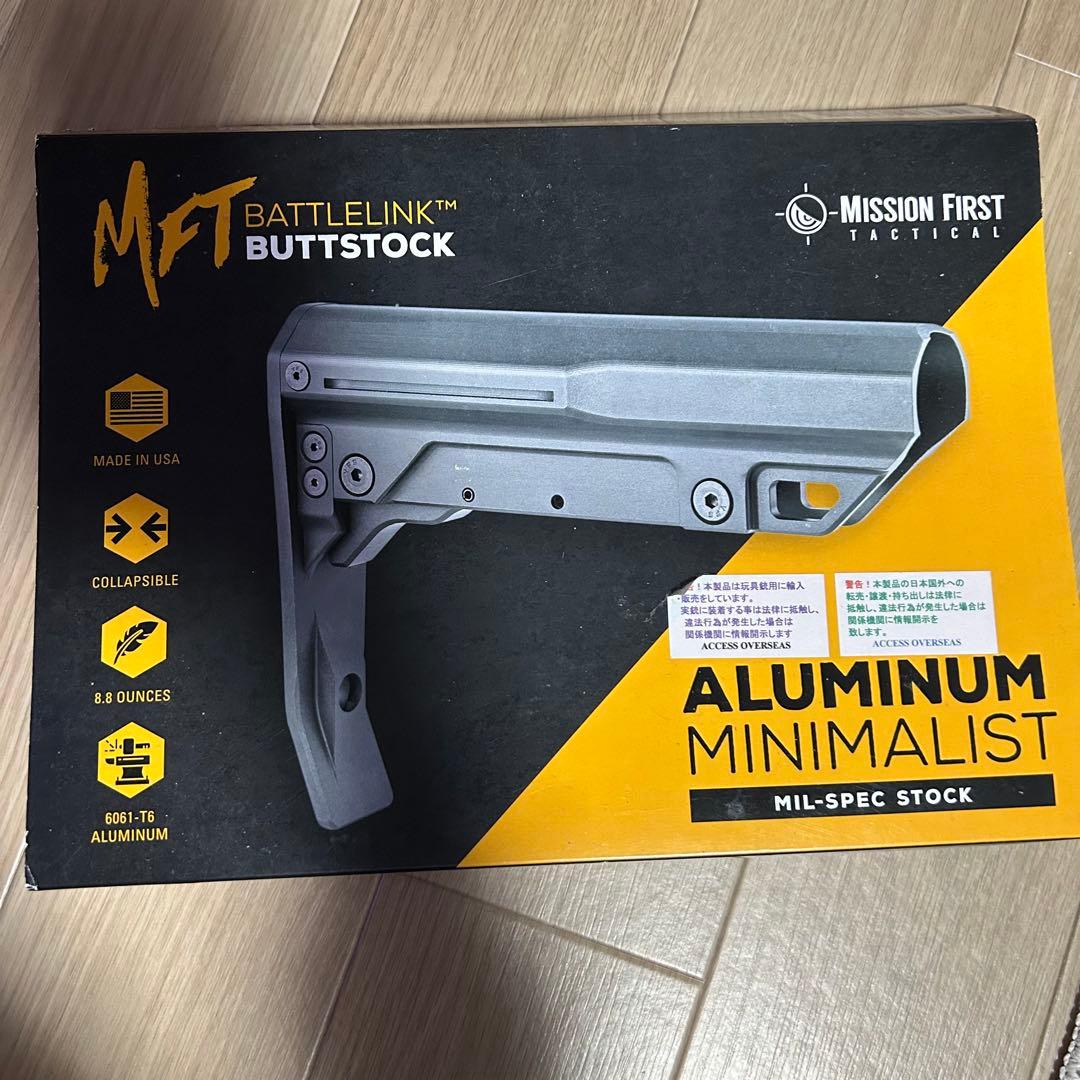 実物 MFT BUTTSTOCK バットストック アルミニウム ミニマリスト