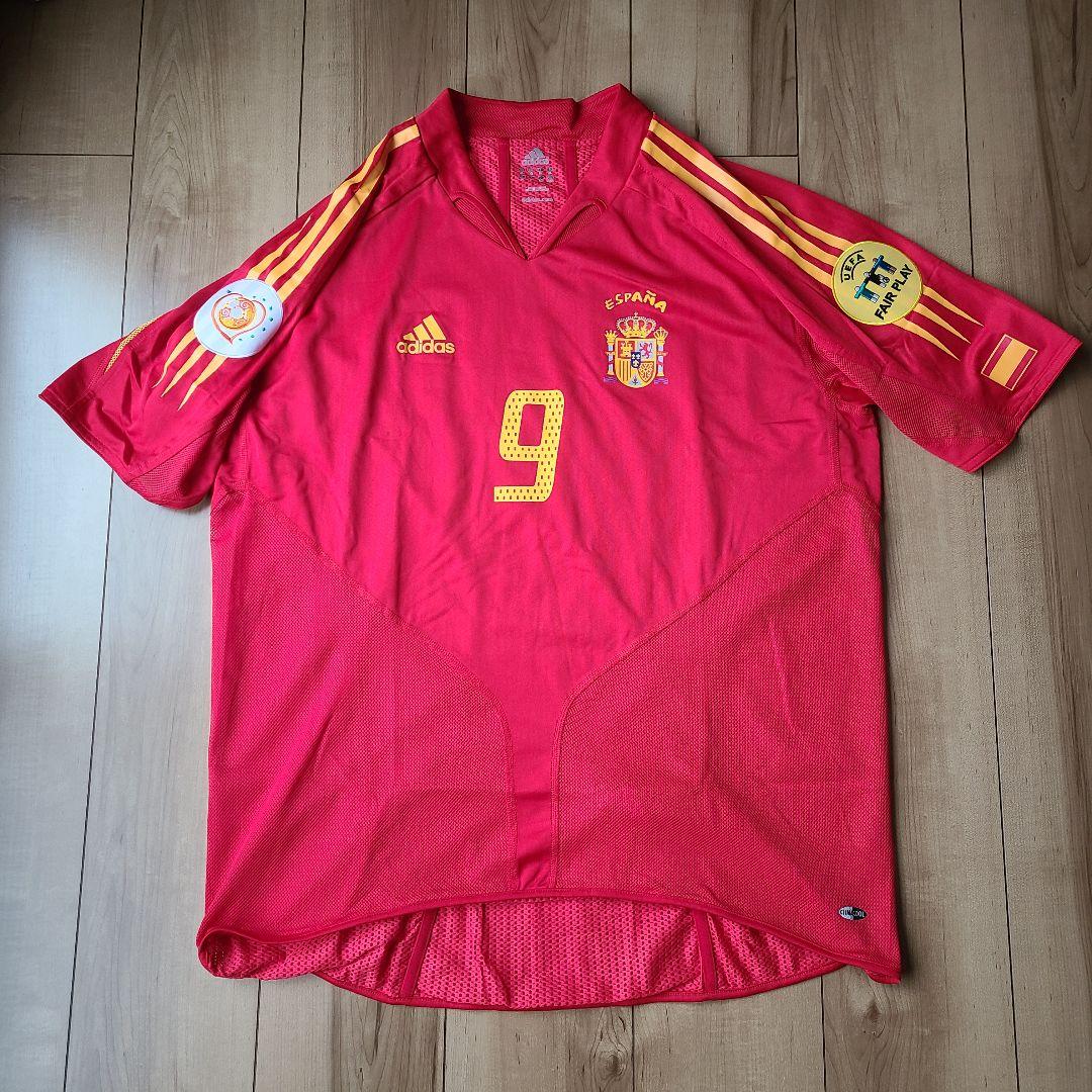 選手支給品 EURO2004 スペイン代表 ホーム フェルナンド・トーレス