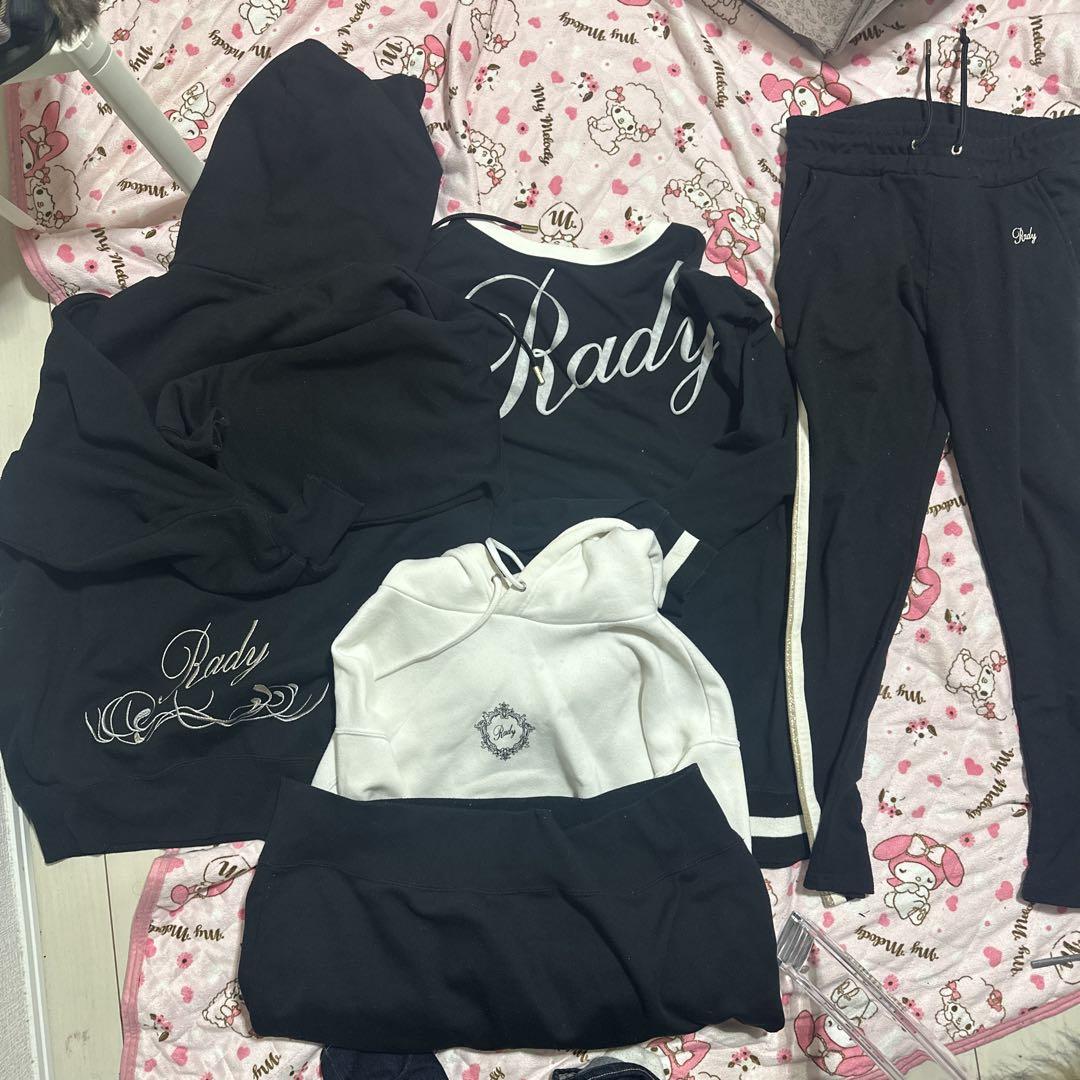 Rady ブラック ホワイト パーカー まとめ売り