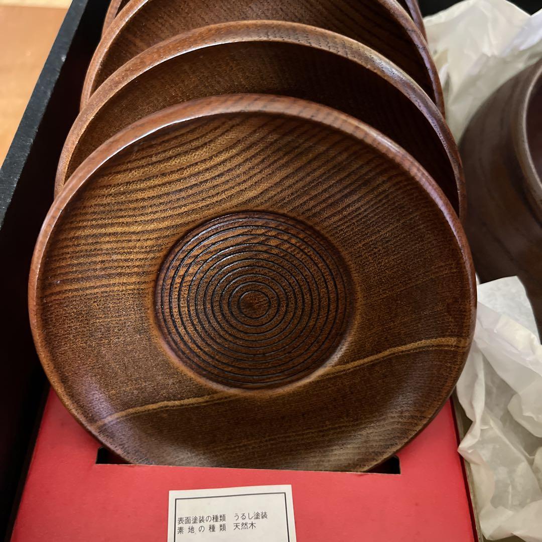 箱膳 山中漆器 天然木 うるし塗装