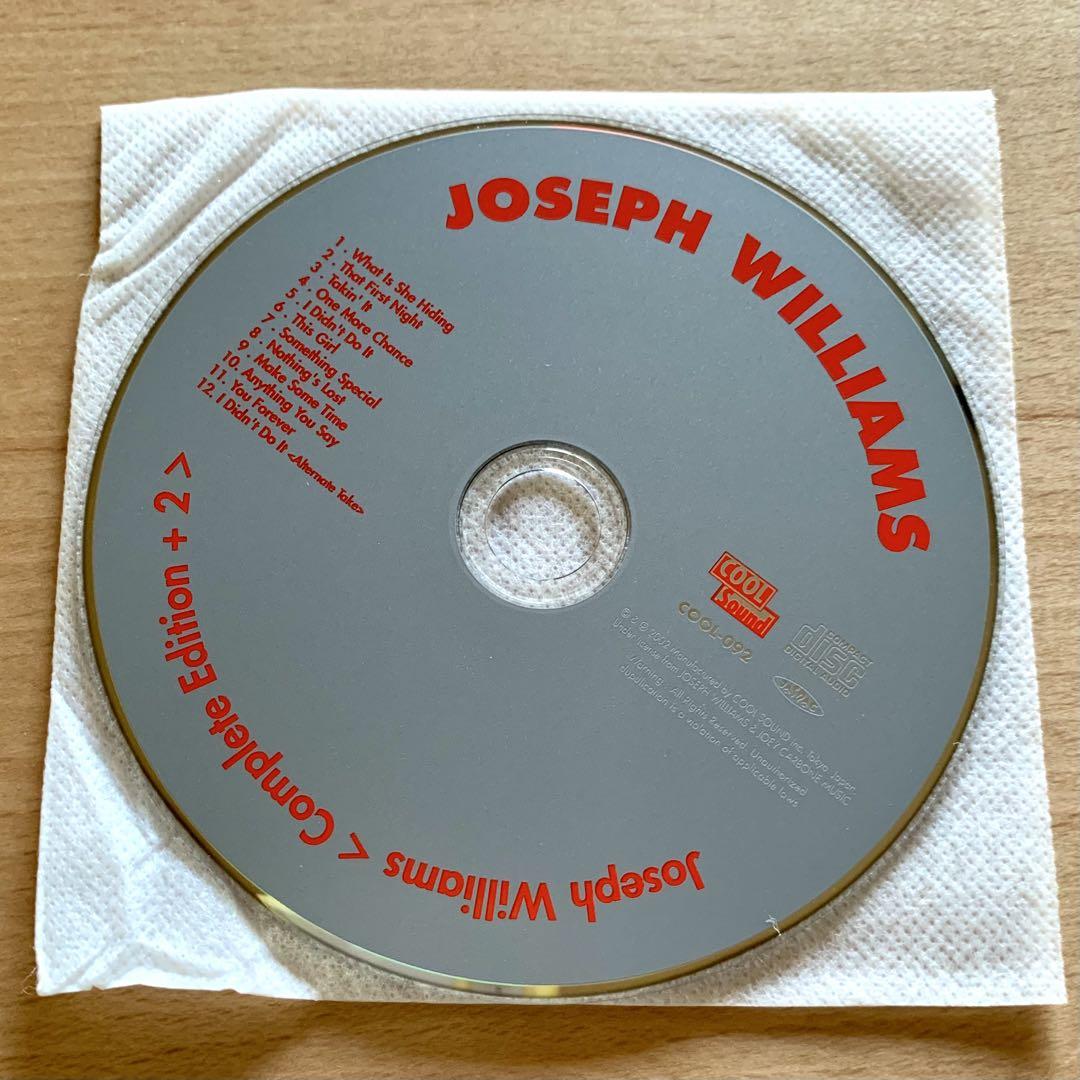 【美品】 ジョセフ・ウィリアムズ　国内盤　紙ジャケ　帯あり